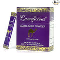 Camel Milk Powder Camelicious 480g Box US Edition(24 Packets x 20g each) Non-GMO Gluten Free Low Lactose Alternative Dry Milk Powder - Flash Pasteurized Powdered Camel Milk Longer Shelf Life