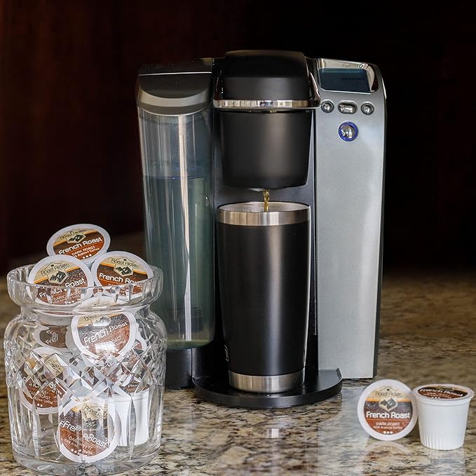 Roast Ridge Single Serve Coffee Pods for Keurig K-Cup Brewers French Roast 60 Count