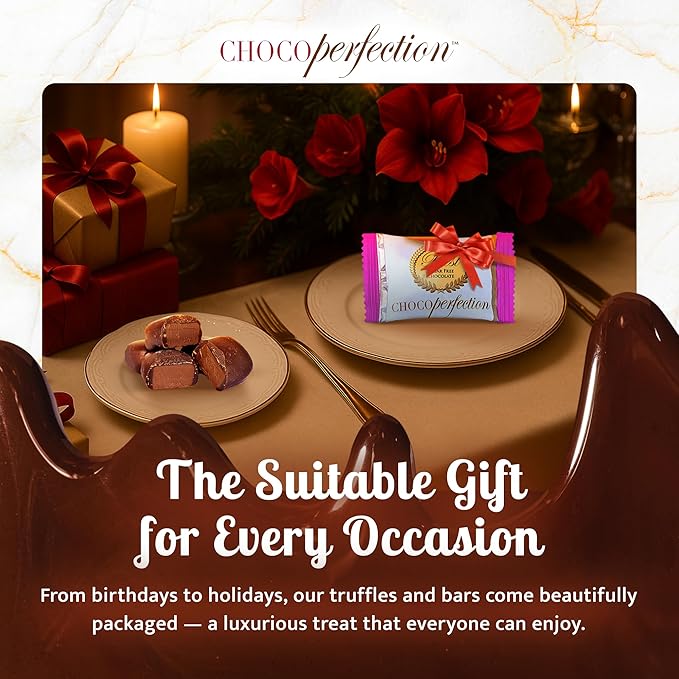 ChocoPerfection Sugar Free Strawberry Milk Truffles
