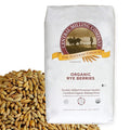 100% Organic Rye Berries - 25 lbs