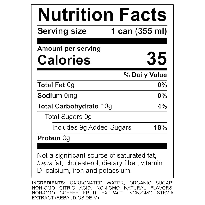 BeGOAT Clean Energy | Strawberry Lemon Ginger | 6 Ingredients Plant-Based Non-GMO Vegan | 200mg Natural Caffeine | 12 fl oz Cans (Pack of 12)