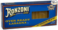 Ronzoni Oven Ready Lasagna 8-Ounce Boxes (Pack of 12)