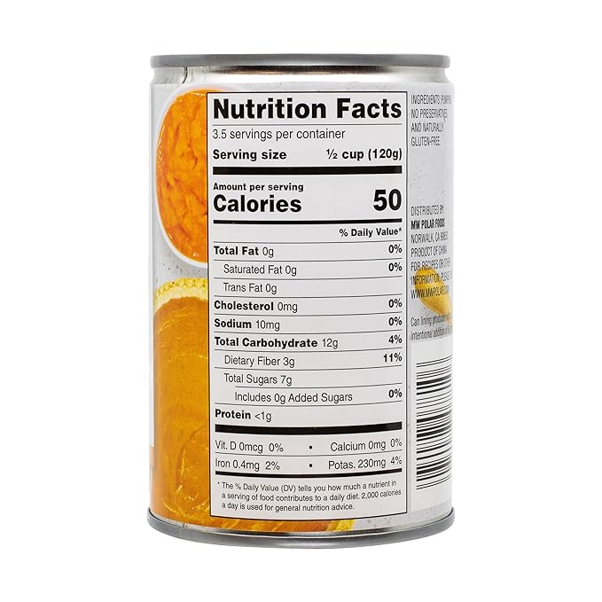 MW Polar All Natural Pumpkin 15 Ounce (Pack of 12)