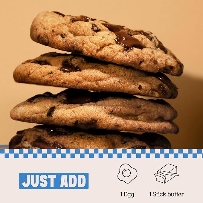 Cravings by Chrissy Teigen 3-Pack Baking Mix Set - Includes Banana Bread Mix Chocolate Chip Cookie Mix Mochi Pancake &amp Waffle Mix