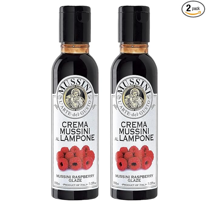 Italian Natural Flavored Raspberry Balsamic Glaze 5.1 Ounce 2 Per Case