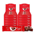 RED Delight®™ Milk Chocolate 12 Count Box of Grab N Go Travel Size Bars (0.92 Ounces Each) (10 Boxes - Total of 120 Bars)