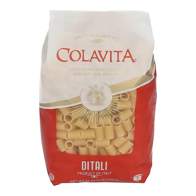 Colavita Pasta - Ditali 1 Pound - Pack of 20
