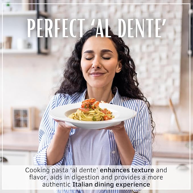 Divella Linguine Pasta #14 16 oz. (Pack of 8) - Authentic Italian Pasta Made with Durum Wheat Semolina Perfect ‘Al Dente’ Texture for Every Dish