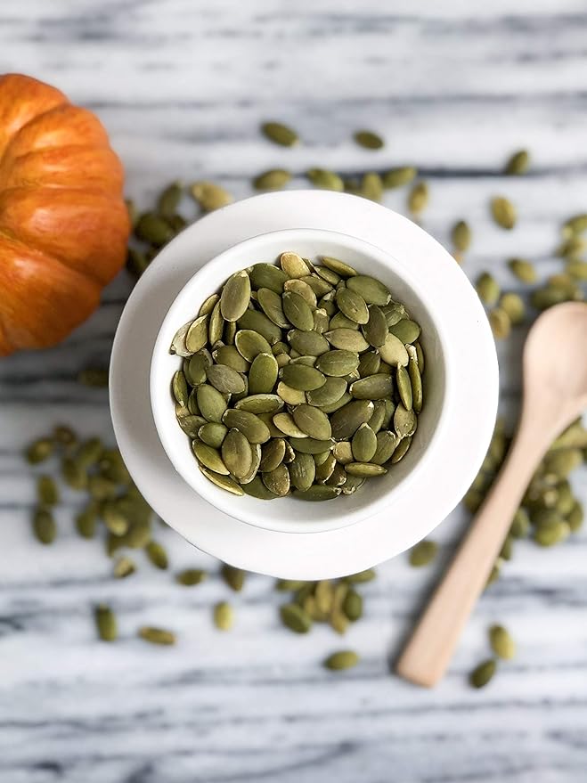 Anthony's Organic Pumpkin Seeds 2 lb Gluten Free Non GMO No Shell Unsalted Raw