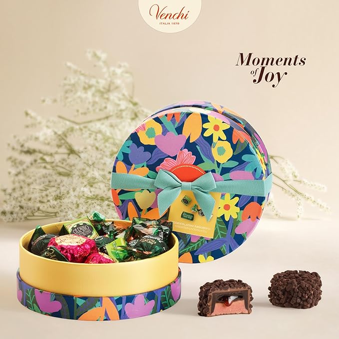 Venchi - Spring Hamper with Assorted Chocolates Venchi Spring Collection 7.26 Oz Gluten Free Gift Idea