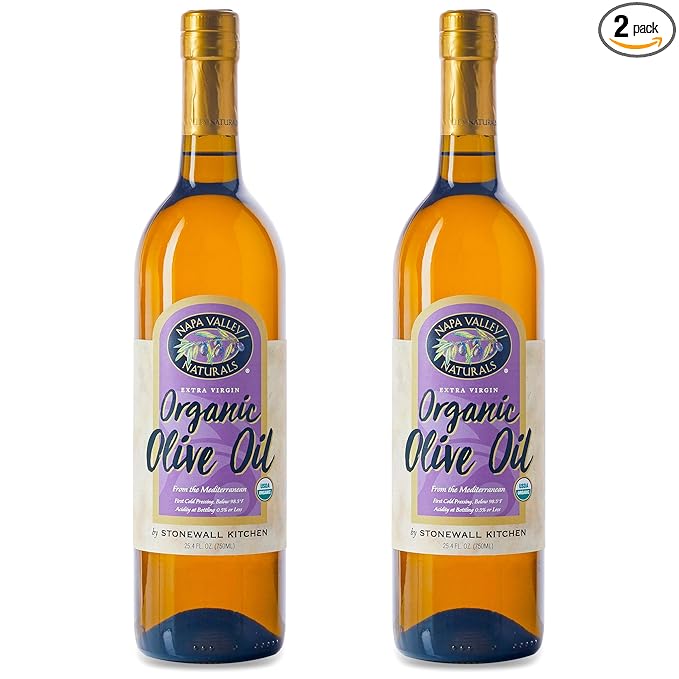 Napa Valley Naturals Organic Extra Virgin Olive Oil 25.4 Ounce (2-pack)