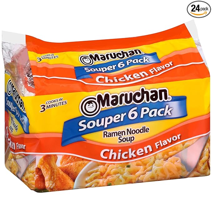 Maruchan Ramen Noodle Soup Chicken Flavor 3 oz. package -- 24 per case