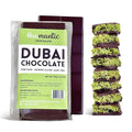 Rawmantic Dubai Chocolate Knafeh Pistachio (6.7oz/190g) – Plant-Based Vegan Made From Dairy-Free Dark Chocolate Cacao Butter Pistachios &amp More No Artificial Flavors Non-GMO &amp Kosher