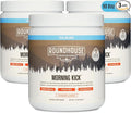 ROUNDHOUSE PROVISION Morning Kick Greens Superfood Powder Supplement with Ashwagandha Collagen &amp Probiotics - Sugar Free Caffeine Free (3 Pack Strawberry Lemonade Flavor) by Chuck Norris