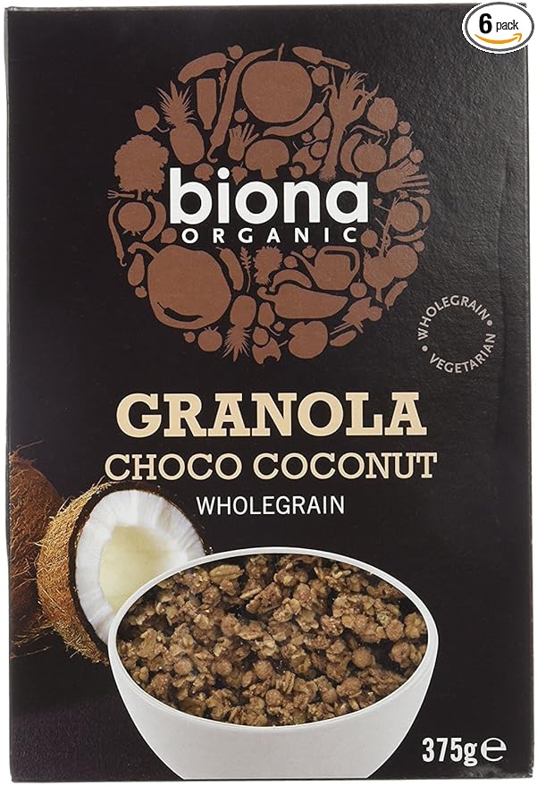 Biona Organic Choco Coco Crunchy Granola (375g) - Pack of 6