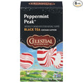 Celestial Seasonings Black Tea Peppermint Peak 20 Count (Pack of 6) (Packaging May Vary)