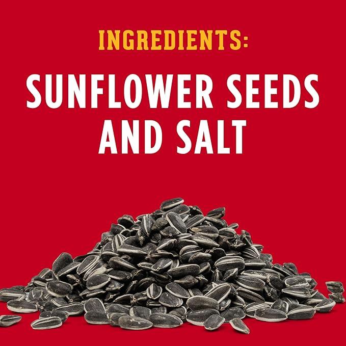 DAVID Sunflower Seeds Original Flavor Easter Basket Stuffer for Baseball Players 5.25 oz. (Pack of 12)