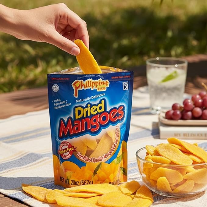 Philippine Brand Dried Mango 20-Ounce Pouches