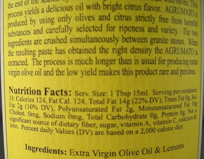 Agrumato Lemon Extra Virgin Olive Oil (Set of 2)