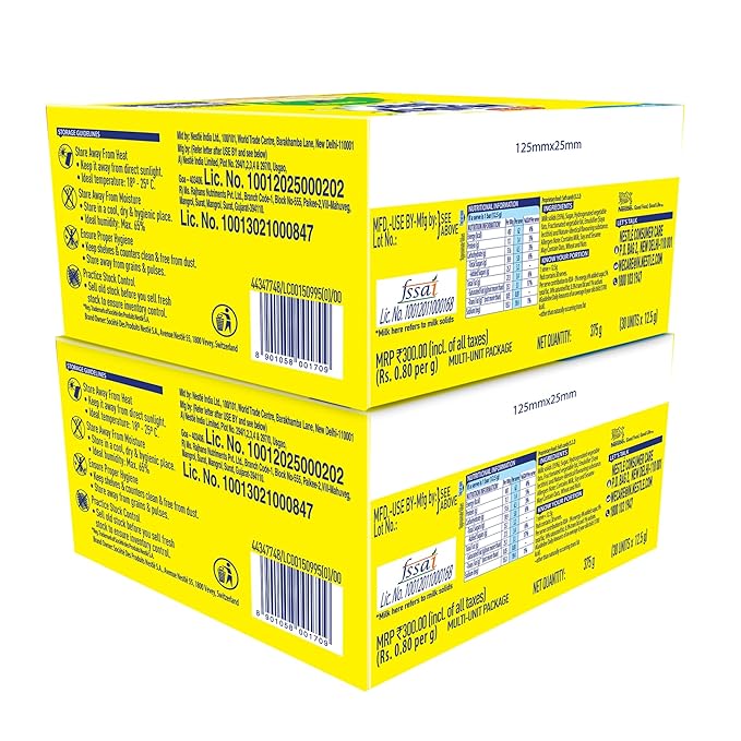 MILKYBAR Yummy Creamy Treat Made with Milk (30 Units x 12.5g) Pack of 2 750g Box
