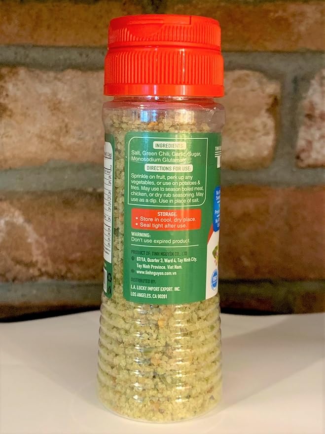 2 Packs - Green Chili Salt - Muoi Ot Xanh - 3.5 Oz