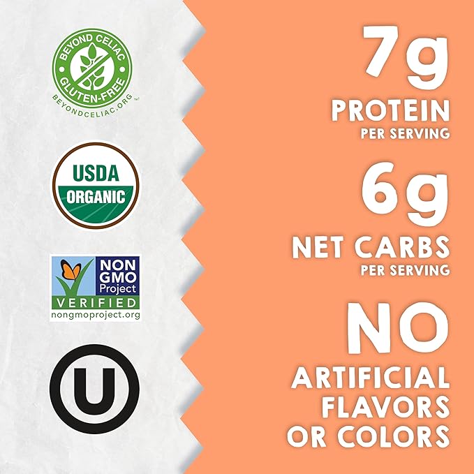 InnoFoods Grain Free Granola Keto &amp Low Carb 2 Pack 22 oz Each