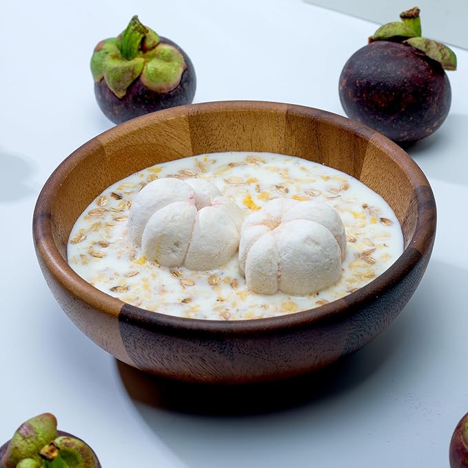 Thappy Fruit Freeze-Dried Mangosteen - No Additives Oil-Free No Sugar Added 100% Pure Mangosteen 0.53oz (Pack of 3)