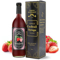 Liquid Alchemist Strawberry Syrup for Drinks - Real Ingredients Make our Strawberry Puree for Drinks a Perfect Margarita Mix - Our Flavored Syrup is Gluten &amp Dairy Free (25.4 oz)