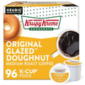 Krispy Kreme Original Glazed Doughnut Single-Serve Keurig K-Cup Pods Flavored Medium Roast Coffee 96 Count