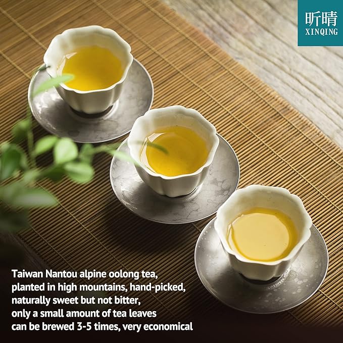 Xin Qing Coconut Milk Oolong Tea Coconut Oolong Tea Taiwan High Mountain Tea Taiwan Gaoshan Ulong Tea 200g/7.05oz