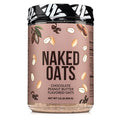Naked Oats - Chocolate PB Overnight Oats 20g Grass-Fed Protein Gluten-Free Oatmeal Instant Breakfast or Shake High Protein Oatmeal High Fiber Breakfast Shake Non GMO No Soy - 12 Servings