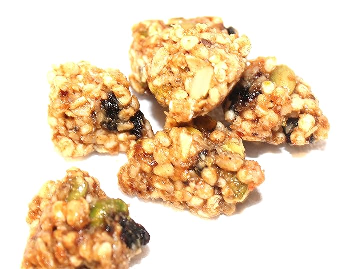 Bcuz Granola Bites 3 oz (Cherry-Pistachio 3 Ounces (Pack of 3))