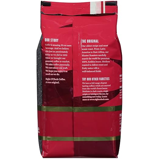 Eight O'Clock Ground Coffee The Original 36 Ounce