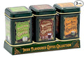 JC Walsh and Sons Irish Set of 3 Mini Coffee Flavours: Irish Cream Whiskey &amp Gaelic Blend Flavored Coffee