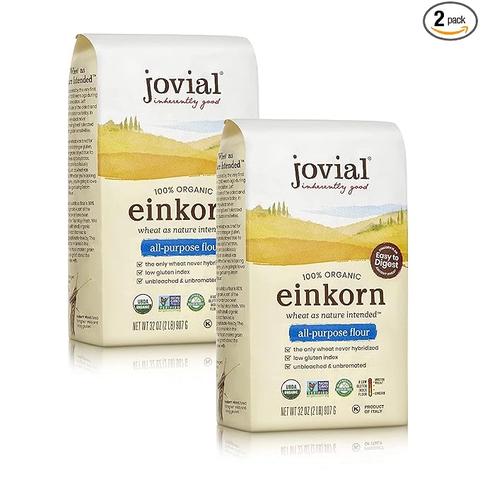 Jovial Organic Einkorn Flour 32 oz (2 pack)