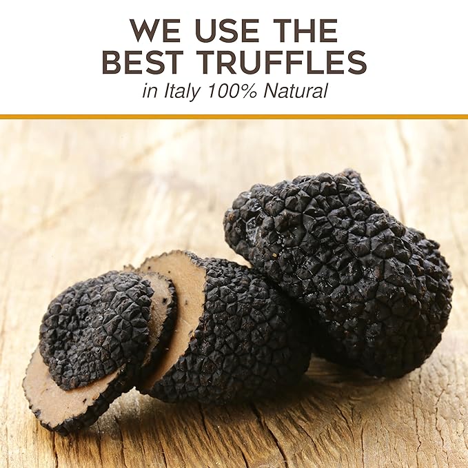 Morelli Pici Pasta Noodles - Premium Egg Pasta With Black Truffle Made in Italy Imported Italian Gourmet Food Handmade With Durum Wheat Semolina - 8.8 oz (250 gr) - Pack of 2