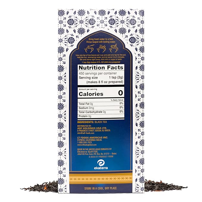 Taj Mahal Tea by Brooke Bond | Loose Tea | Black Tea | Compatible for Chai &amp Milk | Premium Blend | Refreshing Taste | 900 Grams (Pack of 2)