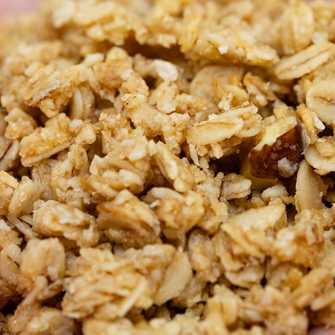 Refreshing Lemon Almond Granola | 3-Pack 12 oz. Bags | Savory or Sweet | Dairy Gluten Soy-Free | The Gourmet Granola