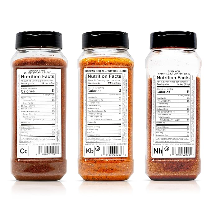 Spiceology – Grilling Seasoning Bundle – Cowboy Crust Korean BBQ and Nashville Hot Blends – Gourmet Spice Set for Beef Pork Chicken and More – Elevate Your BBQ with Premium Flavors