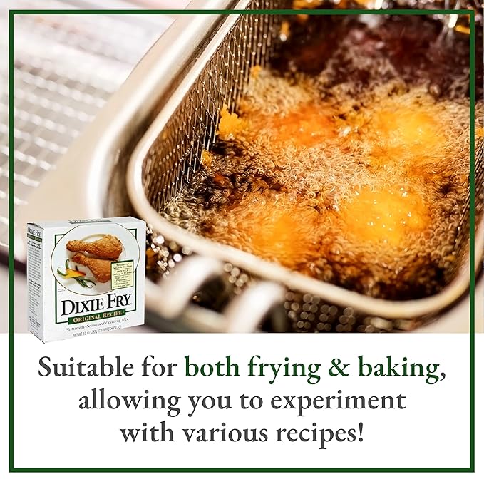 10-Ounce Original Recipe Coating Mix for Fried Chicken Pork Chops &amp Seafood (Pack of 6)