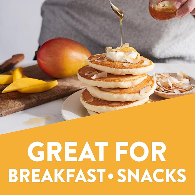 Krusteaz Heart Healthy Buttermilk Pancake and Waffle Mix Light &amp Fluffy 25.2 oz Boxes (Pack of 8)
