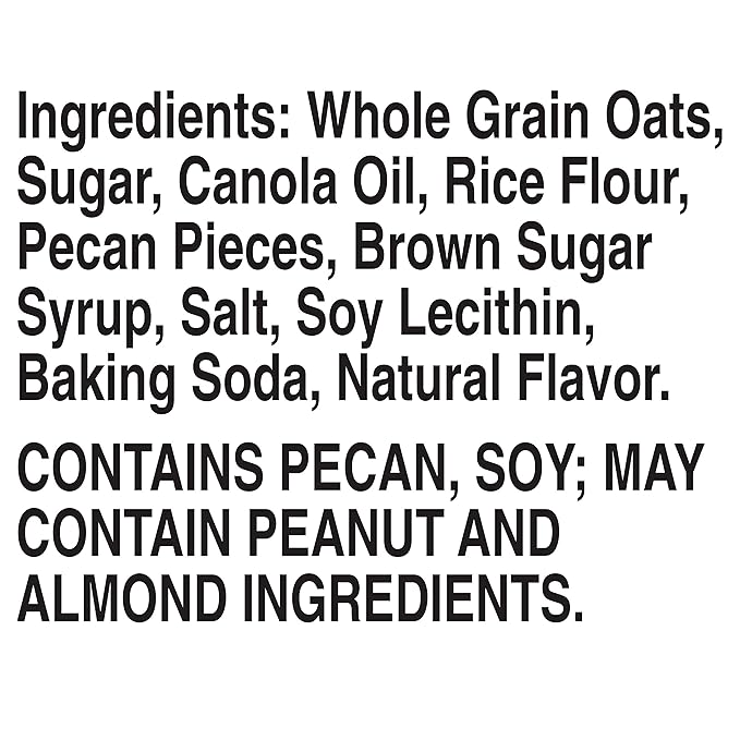 Nature Valley Crunchy Granola Bars Pecan Crunch 1.49 oz 6 ct 12 bars (Pack of 12)