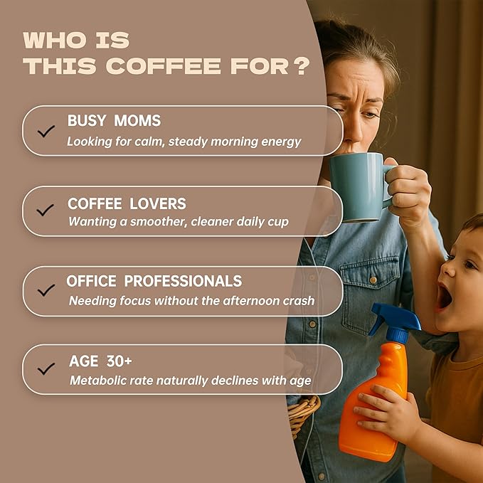 Jiggle Metabolism Protein Coffee Instant Coffee Sugar Free Low Caffeine &amp Low Calorie No Jitters Coconut Latte Flavor MCT Oil Energy Drinks On-the-Go Package