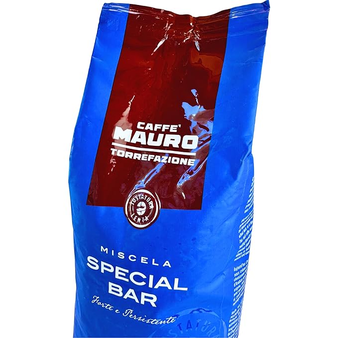 Caffe Mauro Special Concerto Roasted Espresso Beans from Italy 2.2 lbs (1kg) Italian Espresso Coffee Beans Dark Roast – Full Body &amp Intense Flavor Arabica &amp Robusta