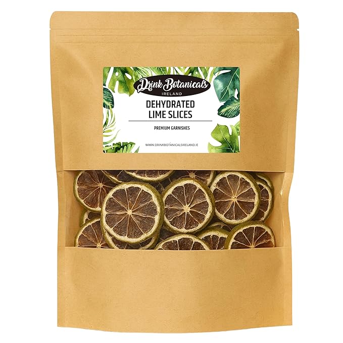Dried Lime Slices (100G) &amp Dried Blood Orange Slices (100G) Combo Pack for Cocktails Drinks Baking &amp Desserts