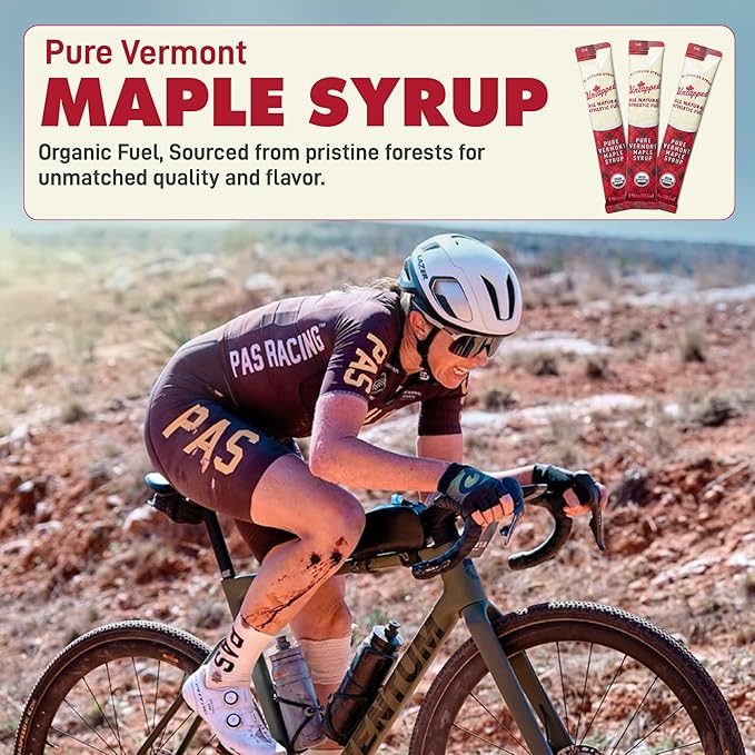 UnTapped Maple Syrup Packets Box of 20 Pack of 2 | Pure Maple Syrup Gel Packs for Runners | Single-Serve Running Energy Gels | Low Glycemic | Fuel to Keep You Running Longer