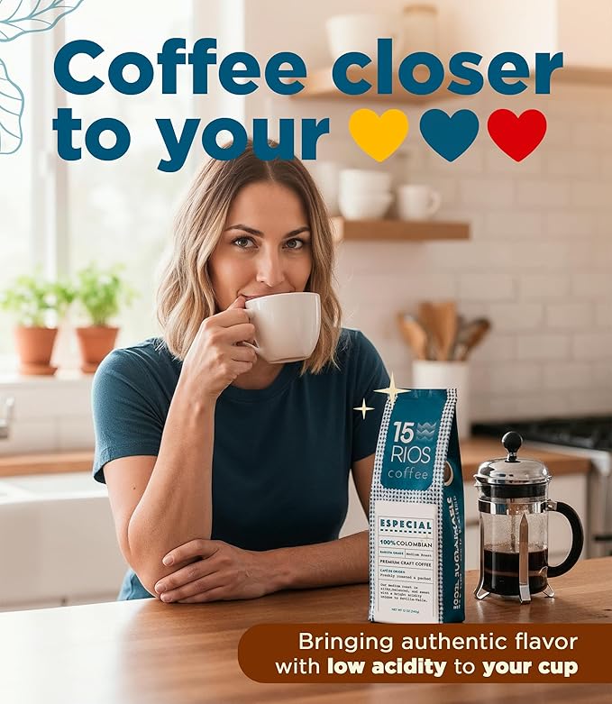 Colombian Whole Bean Coffee Medium Roast Sweet Nutty Notes Bold And Balanced Taste Handpicked Arabica Beans Fresh Roasted High Altitude Single Origin Small Batch Craft Specialty Rich Coffee Gift 12oz