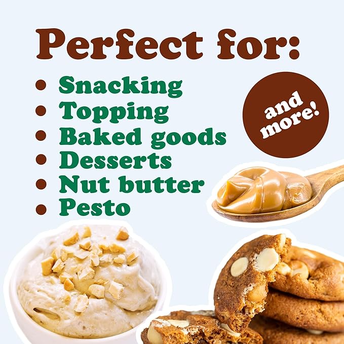 Food to Live Organic Dry Roasted Macadamia Nuts Halves and Pieces 1 Pound – Oven Toasted Unsalted Snack Great for Baking and as Topping for Salads. Non-GMO Vegan Kosher Bulk
