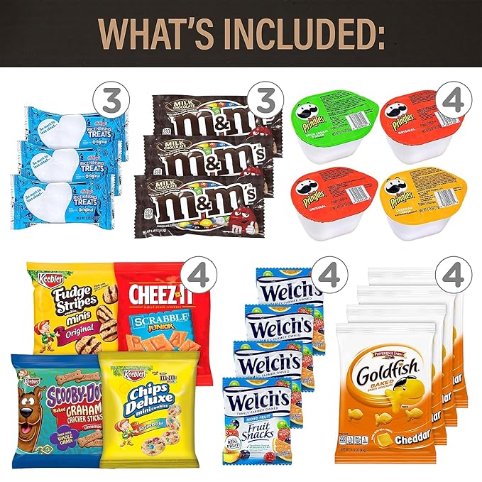 Big Party Snack Box 75 Assorted Snacks/Box