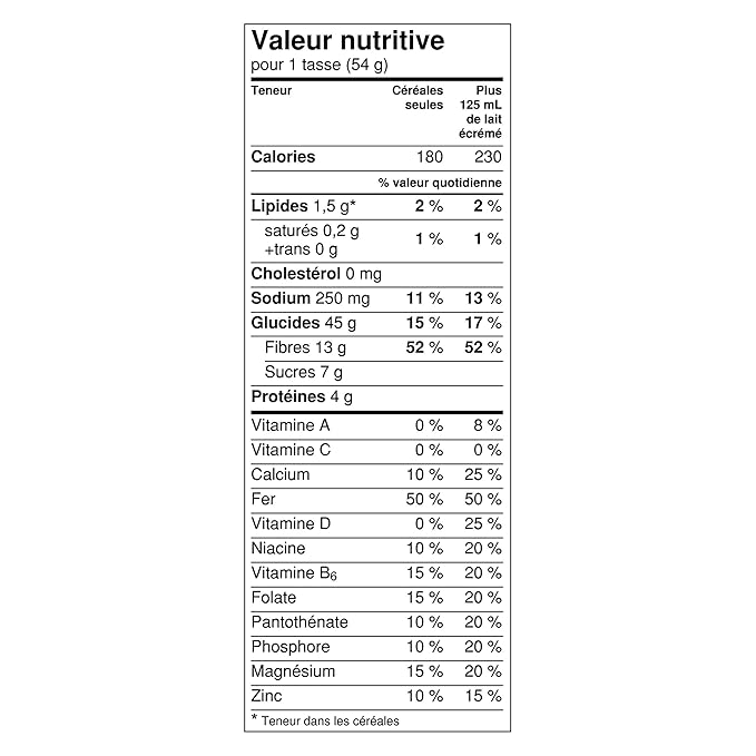 Fibre 1 Honey Cluster Cereal 425g/15oz.